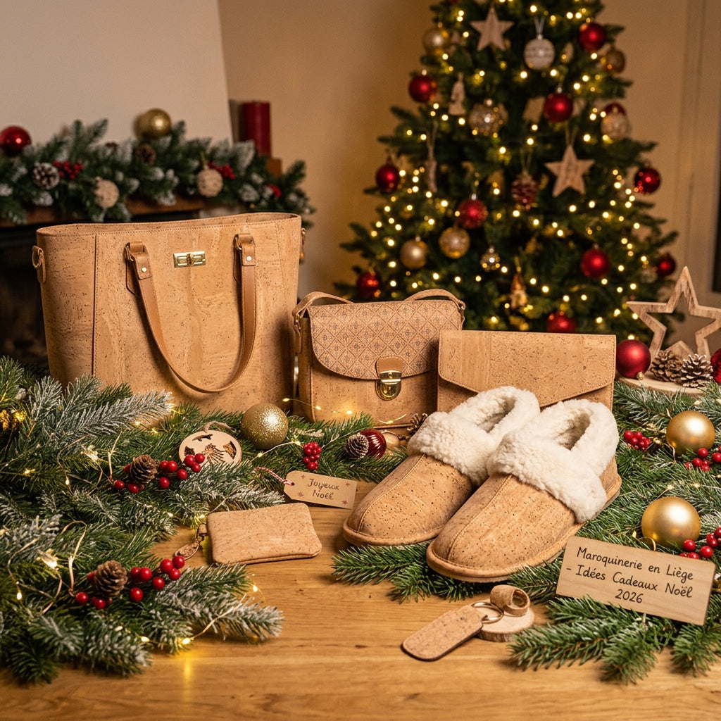 Idées cadeaux de Noël en liège 2026 : le guide original, durable et fait main