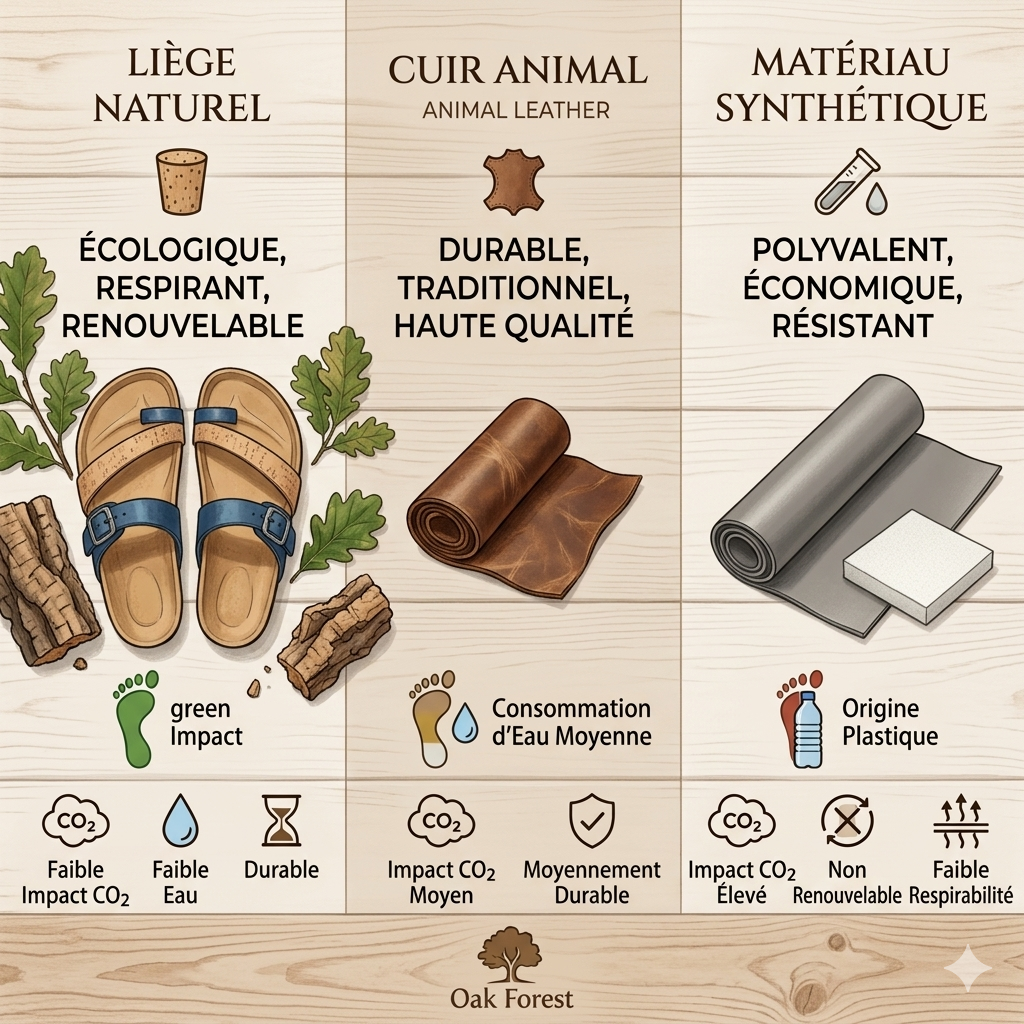 alternative cuir vegan, avantages sac liège, maroquinerie durable, cuir végétal portugal.