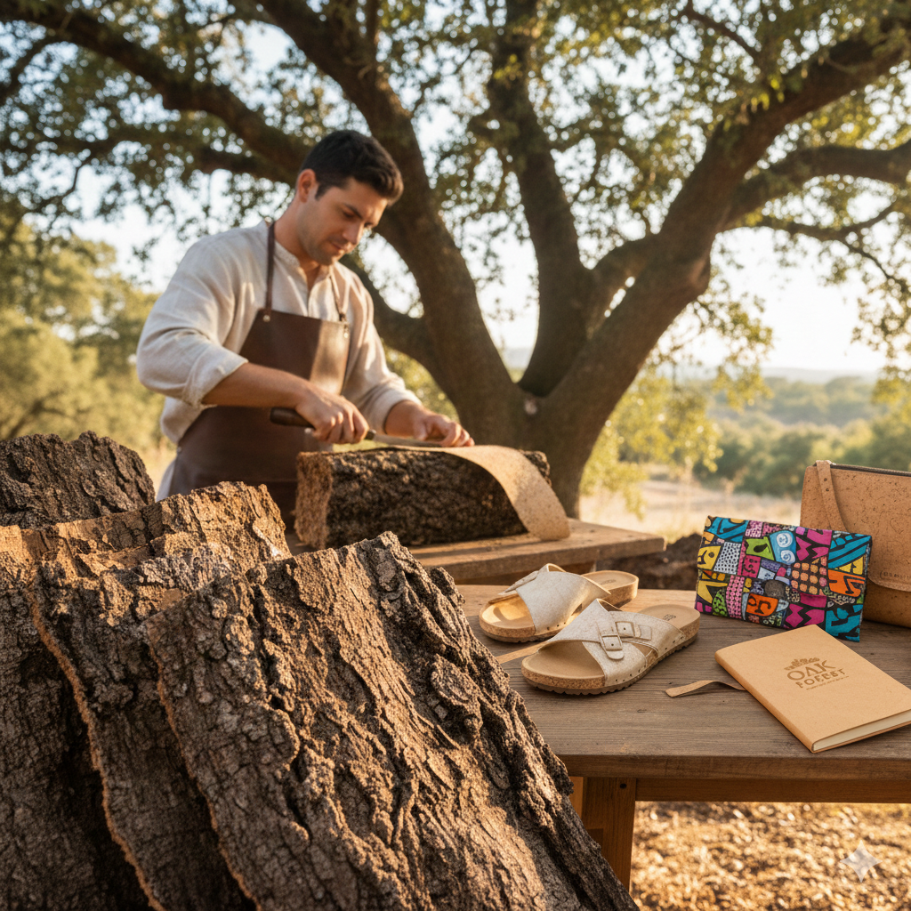 processus-fabrication-artisanale-liege-maroquinerie-oak-forest