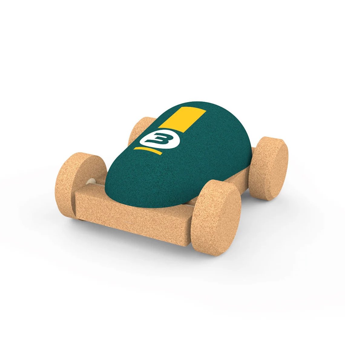 voiture de formule 1 en liège pour enfant, une alternative aux jouets en bois