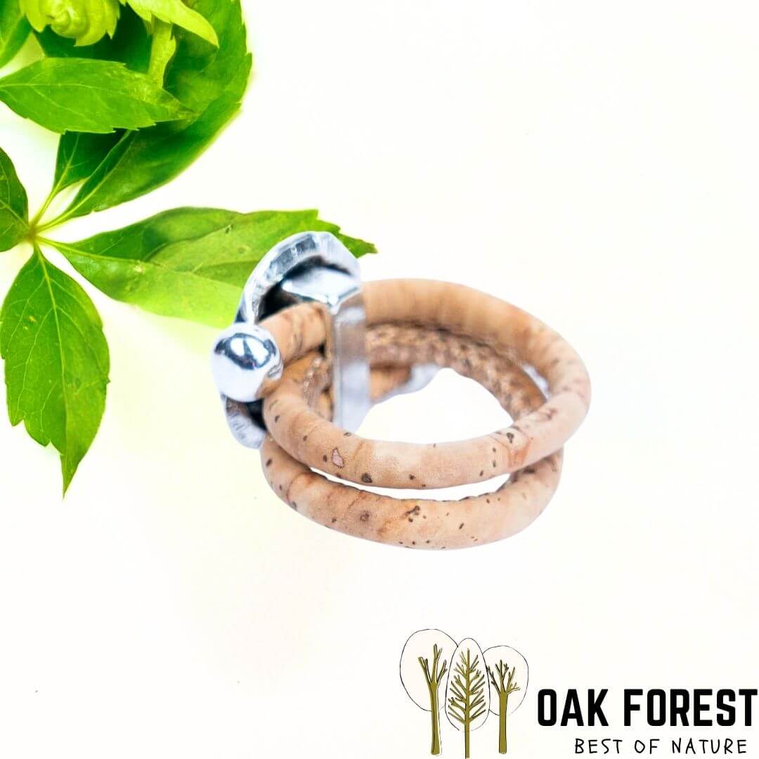 bague en liege - bague fantaisie portugal - bague femme vegan - bague femme verte - bague pas cher femme - bague Summer 2022 - bague tendance femme - bijou fantaisie - bague pas cher - bague liege portugal - bijou en liege - bijoux en liege - bijou liège - bijoux hypoallergenic