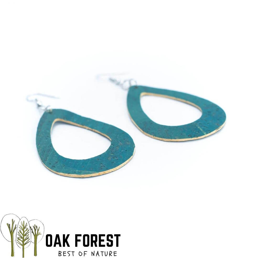 Boucles d'oreilles liège - boucle d'oreille liege - boucles d'oreilles bois - origami - colombes - boucles d'oreilles Vegan - Boucles d'oreilles fantaisie - Boucles d'oreilles légères - Boucles d'oreilles Portugal - arabesque - Alhambra - bijou liege - bijoux en liege -