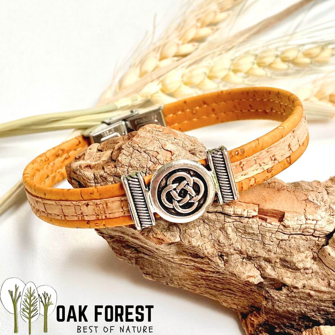 bracelet perle liege - bracelet mixte vegan - bracelet homme vegan - bracelet femme vegan - bracelet fantaisie naturel - bracelet portugal fait main - bracelet pas cher - idée cadeau homme - bracelet perles mixte - bracelet made in france - bracelet celtique - bracelet homme kaki - bracelet bicolore mixte vegan - bracelet jaune