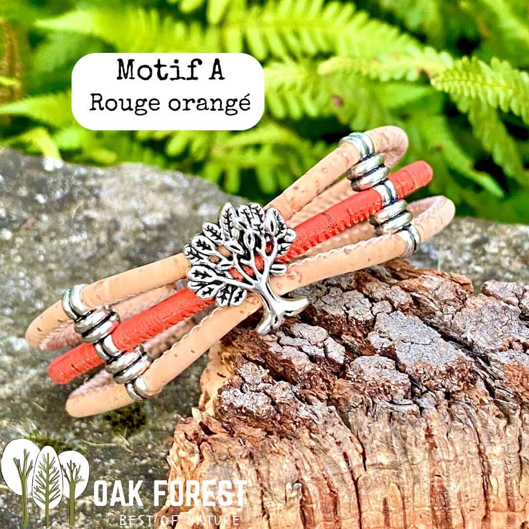 bracelet liege femme pas cher - bracelet liege fleuri - bracelet liège pour femme - bijoux en liège fleuri - bijoux femme portugal - idée cadeau fête des mères - bracelet fille vegan- bijou en bois - bijoux liege - bijou portugal - bijoux fantaisie pas cher