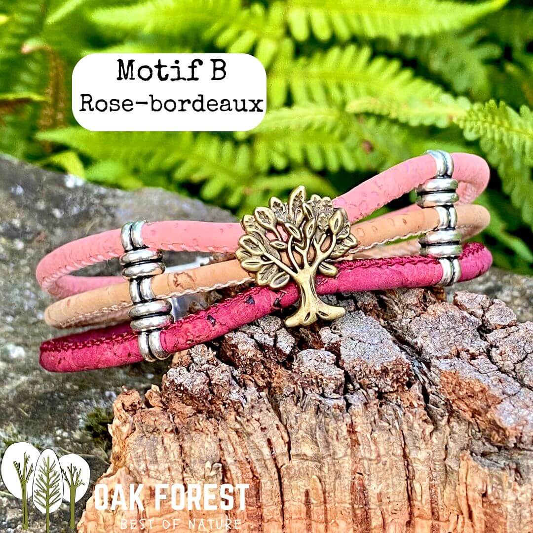 bracelet liege femme pas cher - bracelet liege fleuri - bracelet liège pour femme - bijoux en liège fleuri - bijoux femme portugal - idée cadeau fête des mères - bracelet fille vegan- bijou en bois - bijoux liege - bijou portugal - bijoux fantaisie pas cher