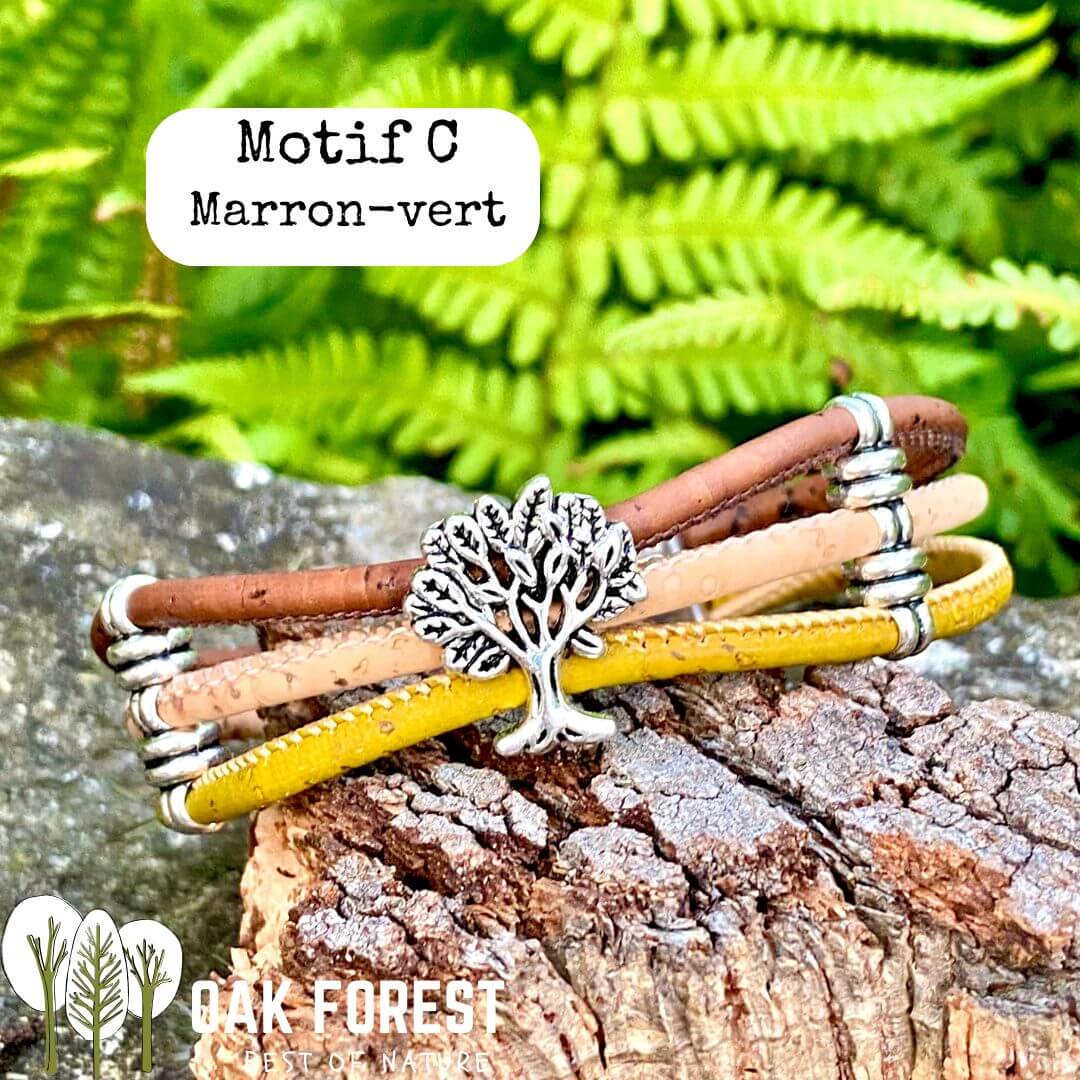 bracelet liege femme pas cher - bracelet liege fleuri - bracelet liège pour femme - bijoux en liège fleuri - bijoux femme portugal - idée cadeau fête des mères - bracelet fille vegan- bijou en bois - bijoux liege - bijou portugal - bijoux fantaisie pas cher