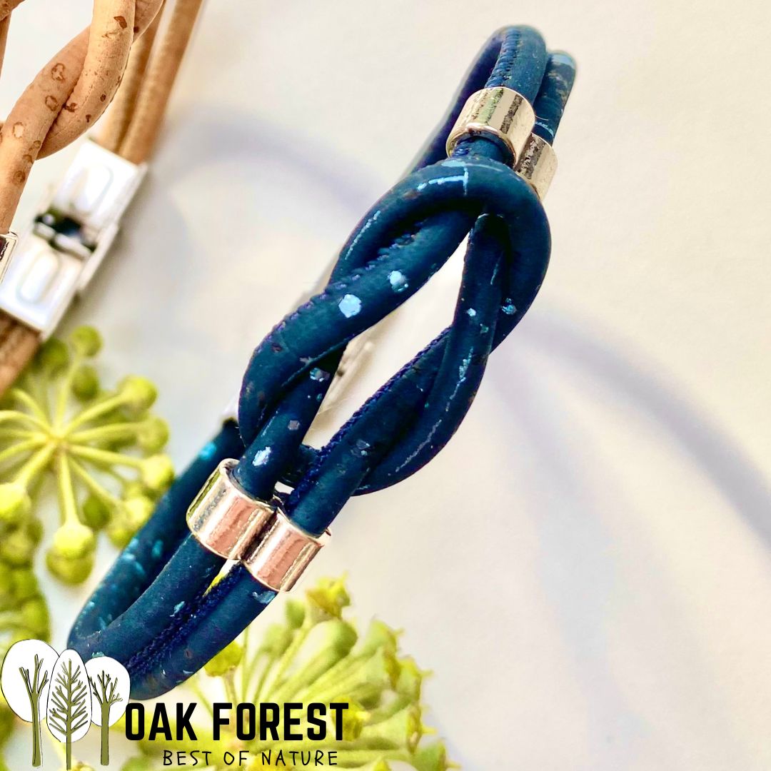 bracelet homme vegan liege - bracelet liege homme portugal - bracelet made in france - bracelet croix homme - bracelet Ninja homme -