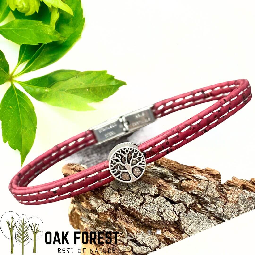 bracelet liege femme pas cher - bracelet liege fleuri - bracelet liège pour femme - bijoux en liège fleuri - bijoux femme portugal - idée cadeau fête des mères - bracelet fille vegan- bijou en bois - bijoux liege - bijou portugal - bijoux fantaisie pas cher