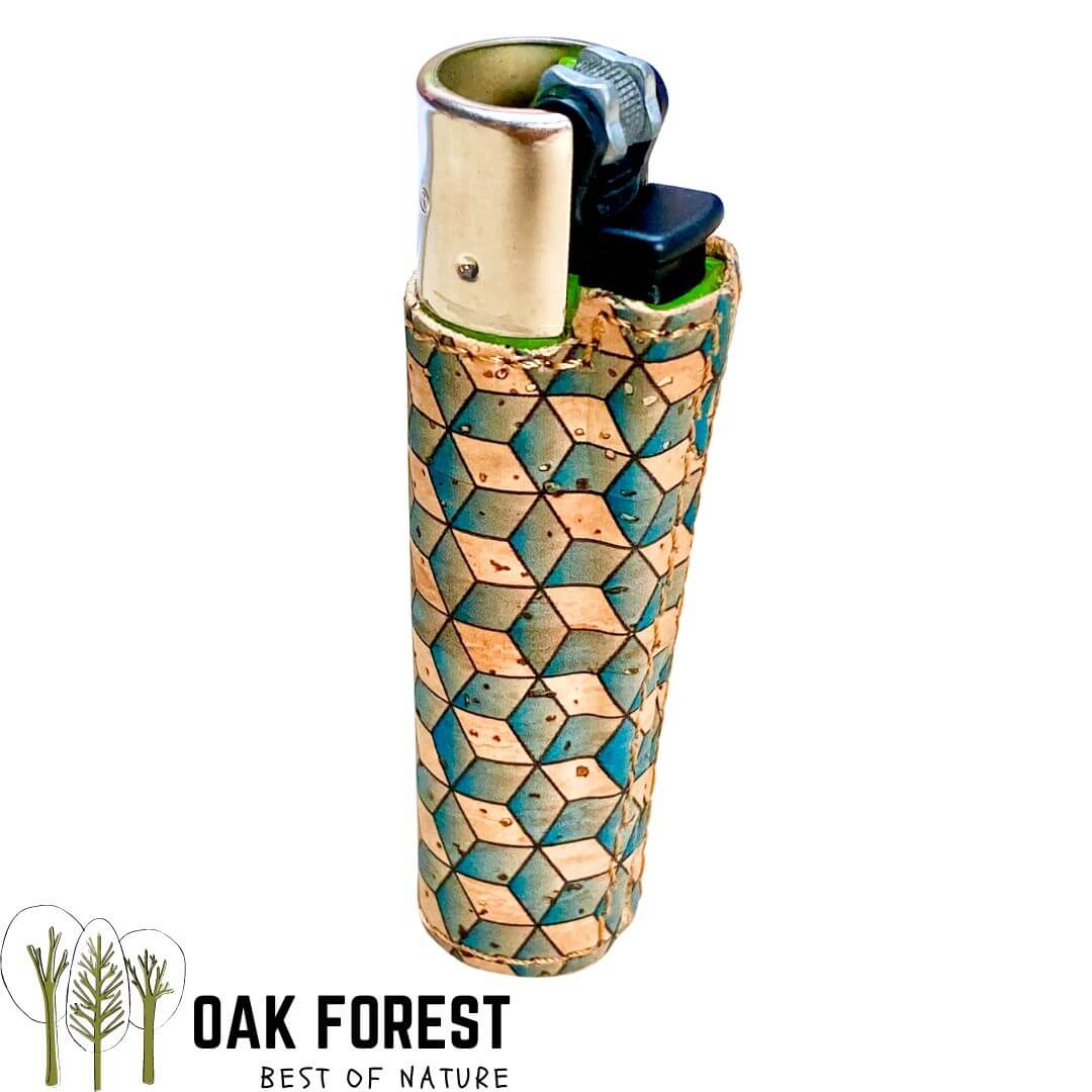 accessoire en liege - briquet en liege - clipper en liege - zippo en liège - idée cadeau fumeur - briquet vegan en liege - bougie vegan - allumer feu - briquet de poche - clipper original - cliper liege - briquet portugal