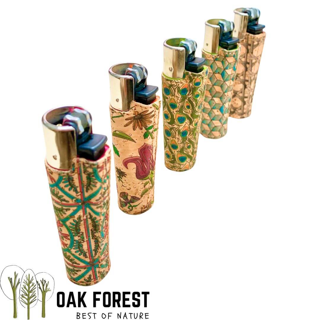 accessoire en liege - briquet en liege - clipper en liege - zippo en liège - idée cadeau fumeur - briquet vegan en liege - bougie vegan - allumer feu - briquet de poche - clipper original - cliper liege - briquet portugal