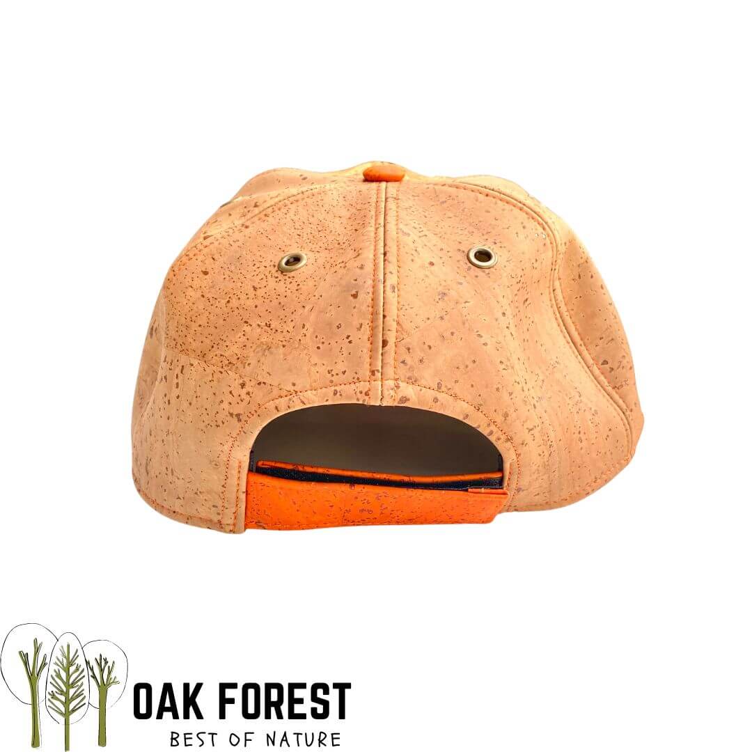 Casquette en liège naturel "Orange" - Casquette vegan