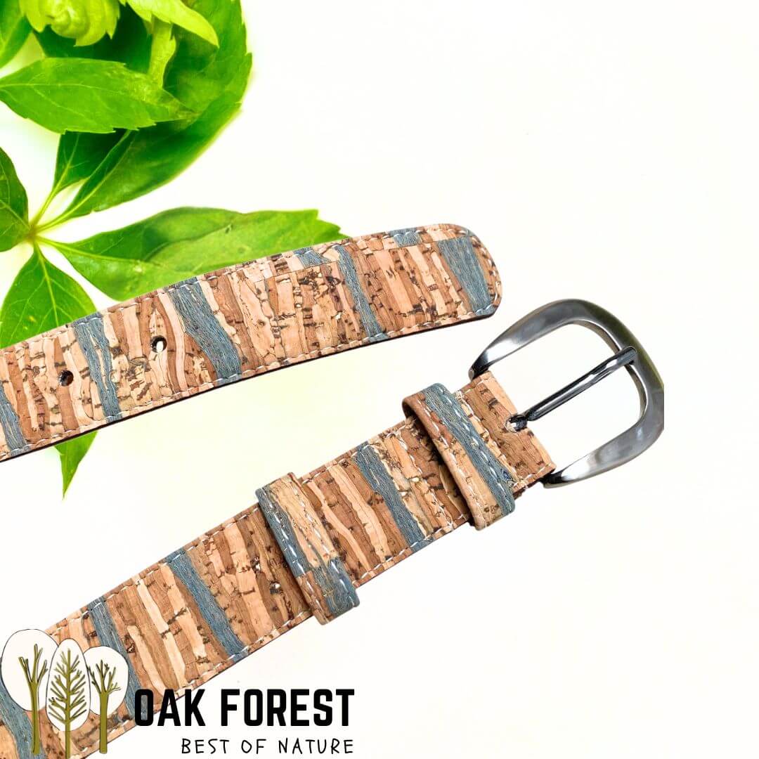 ceinture vegan femme - ceinture liège Portugal - ceinture artisanale liege - ceinture naturelle femme - ceinture bois femme - ceinture été femme - ceinture claire pour femme - idée cadeaux