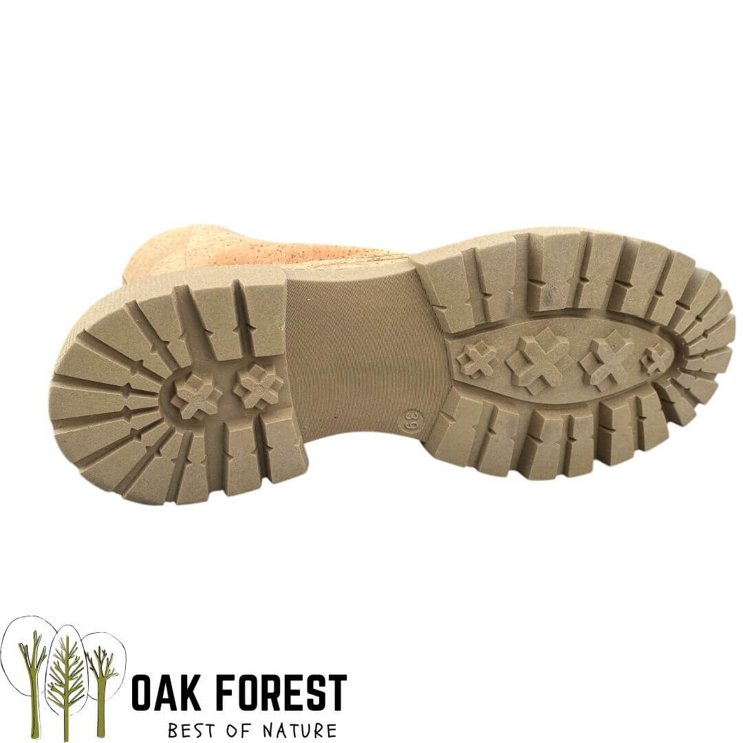 bottine en liège - bottines en liège - chaussures montantes en liege - chaussures montantes vegan - basket vegan montantes - chaussure vegan - chaussure en liege - chaussure randonnée vegan -