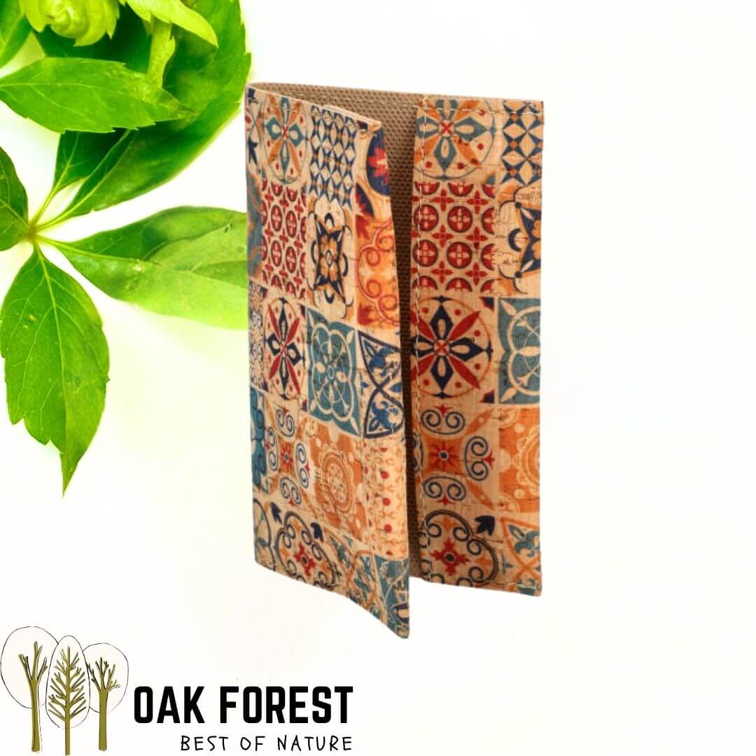 etui passeport vegan - etui passport vegan - etui passeport liège - etui passeport portugal - protege passeport rouge - protège passeport bois - cuir végétal - pochette passeport - couvre passeport - accessoire en liège