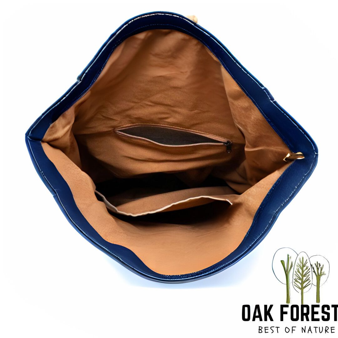 Sac à dos artisanal en liège "Bleu Marine" - Sac à dos Vegan