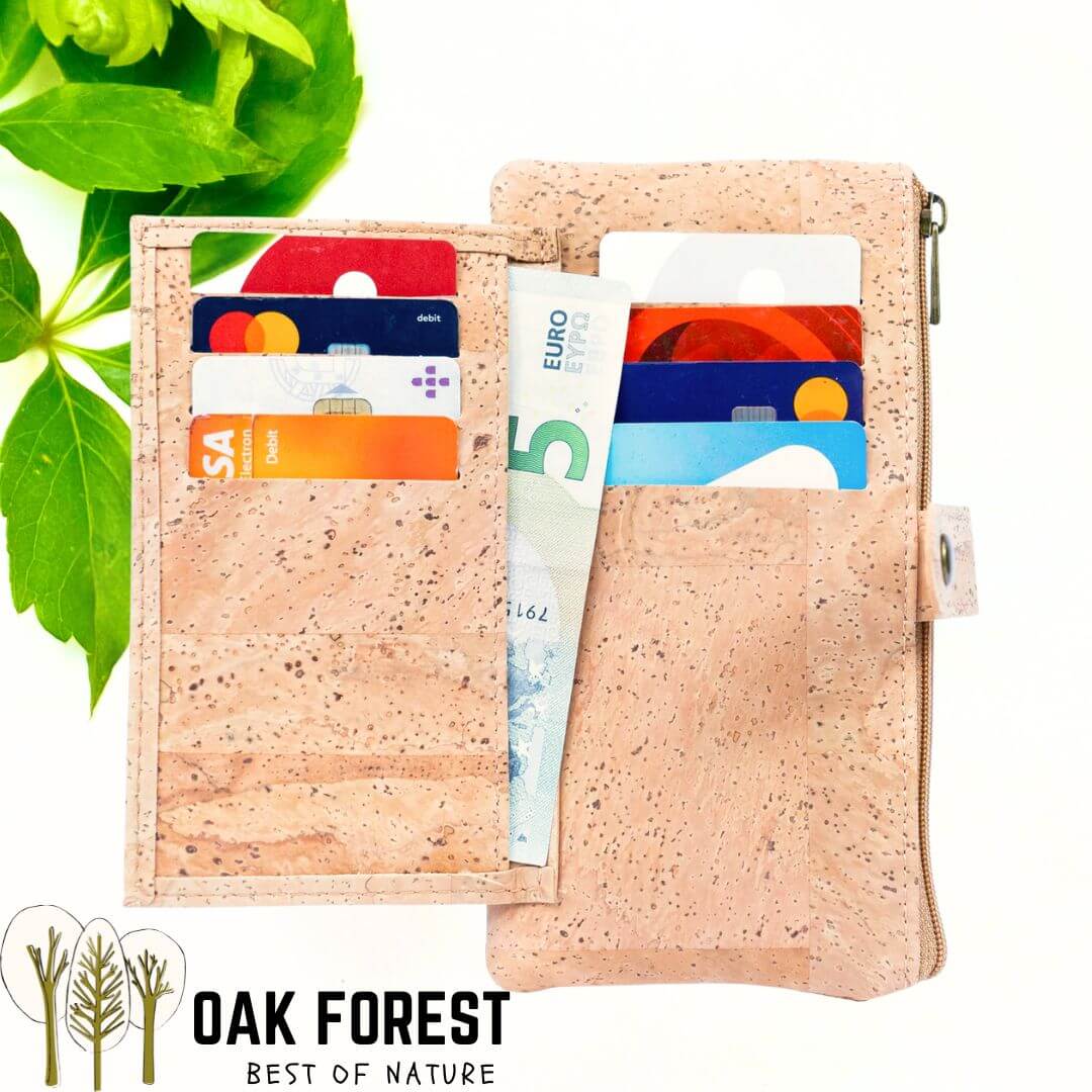 Portemonnaie liège- porte-monnaie en liège - Porte monnaie liege - Portemonnaie liege - porte monnaie pas cher - sardine - porte monnaie vegan - porte monnaie femme - portefeuille femme vegan - porte carte liege - rangement cartes fidélité - portefeuille homme vegan - porte monnaie vegan homme