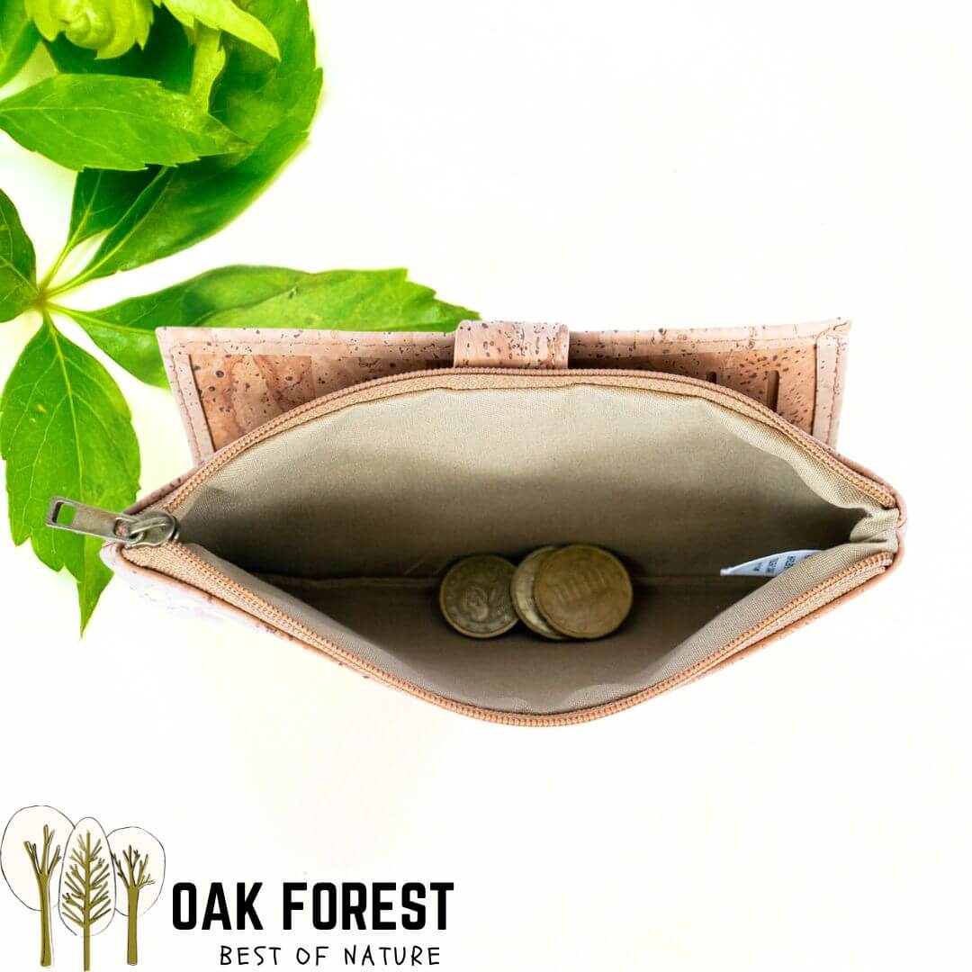 Portemonnaie liège- porte-monnaie en liège - Porte monnaie liege - Portemonnaie liege - porte monnaie pas cher - sardine - porte monnaie vegan - porte monnaie femme - portefeuille femme vegan - porte carte liege - rangement cartes fidélité - portefeuille homme vegan - porte monnaie vegan homme