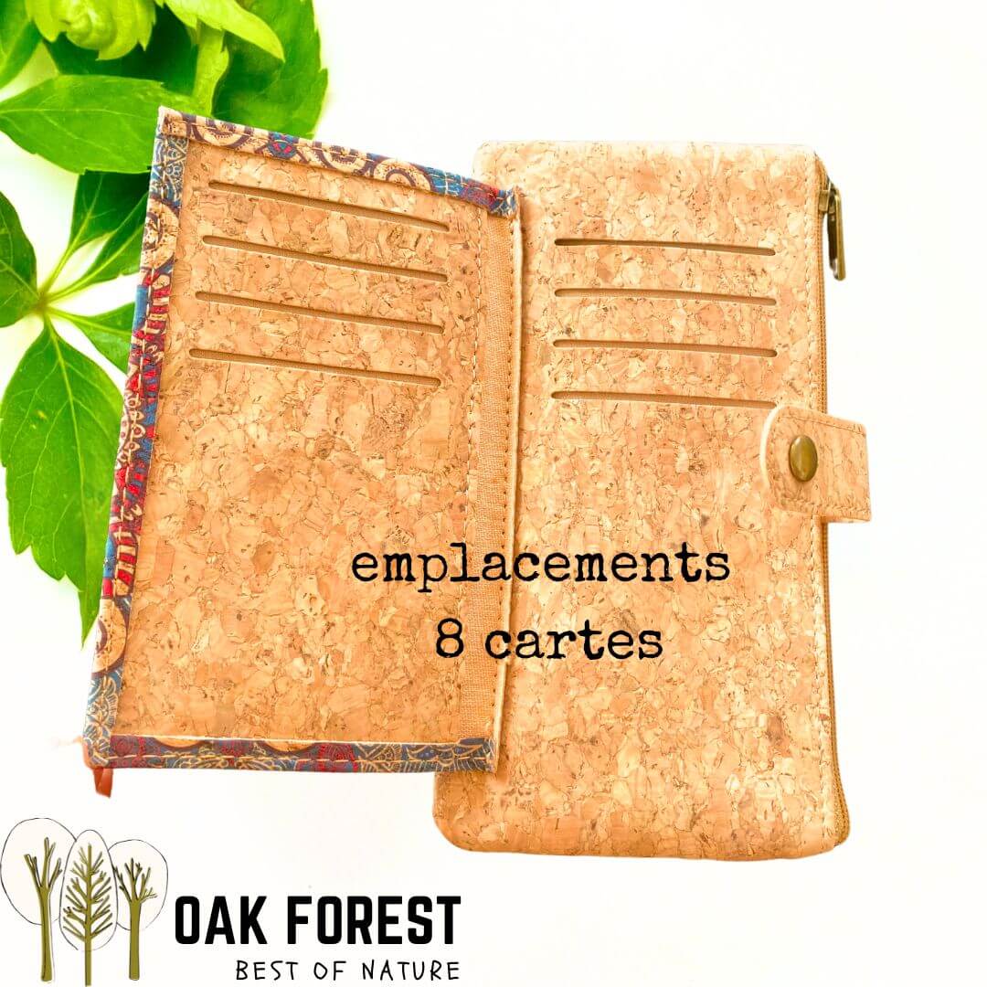 porte monnaie liege portugal - porte monnaie liège Portugal - Porte-monnaie en liège - porte-monnaie en liege - porte monnaie femme - port monnaie fleuri femme - porte monnaie femme vegan - porte monnaie cuir végétal - porte monnaie vegan flower - idée cadeaux femme - pochette en liège vegan - trousse en liège vegan - made in portugal - made in France