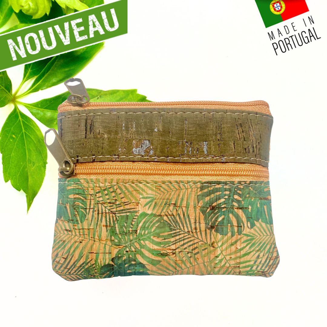 Portemonnaie liège- porte-monnaie en liège - Porte monnaie liege - Portemonnaie liege - porte monnaie pas cher - sardine - porte monnaie vegan - porte monnaie femme - portefeuille femme vegan - porte monnaie homme - portefeuille homme vegan - portemonnaie homme vegan