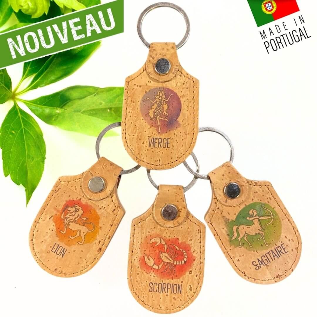 porte clé coeur liege - porte clé liège - fête des mères - fêtes des grands-mères - porte clé bélier - porte clé taureau - porte clé cancer - porte clé gémeaux - porte clé Lion - Porte clé sagitaire - porte clé verseau - porte clé capricorne - coeur rouge - idée cadeau maman - saint Valentin idée cadeau - astro en liège portugal - porte clé original - preuve d'amour - porte clé astrologique - porte clé balance