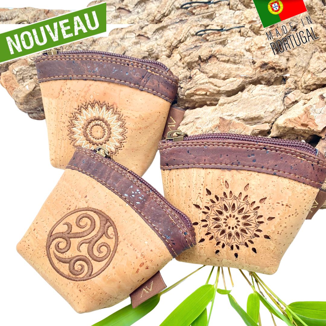 Portemonnaie liège- porte-monnaie en liège - Porte monnaie liege - Portemonnaie liege - porte monnaie pas cher - porte monnaie homme vegan - porte monnaie femme Portugal - porte monnaie liege portugal - petit porte monnaie léger - idée cadeau fête des mères - idées cadeaux fête des pères