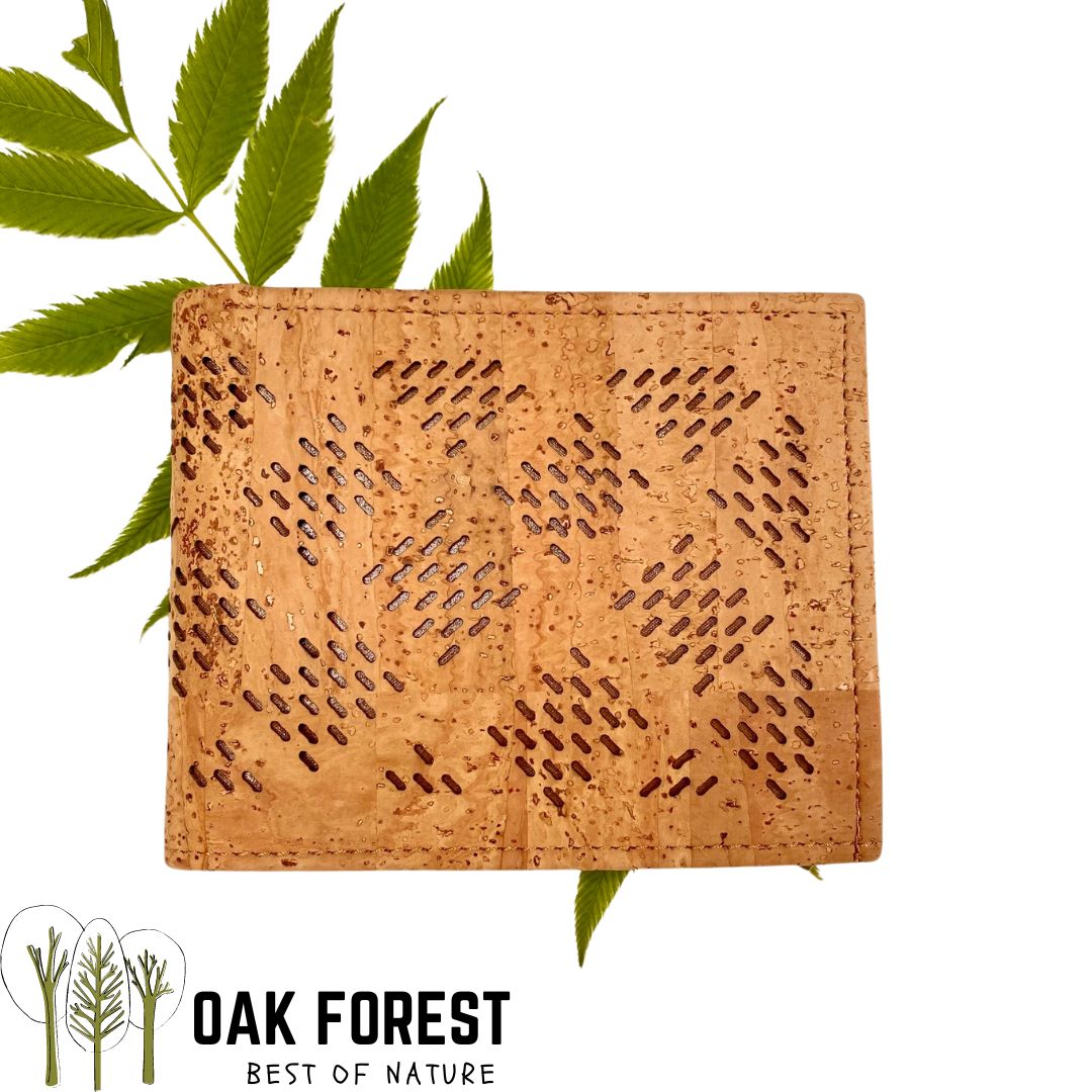 portefeuille vegan homme liège - portefeuille compacte homme naturel - portefeuille cuir vegetal - portefeuille végétalien - portefeuille homme portugal - portefeuille fete des pères - portefeuille beige en bois - portefeuille idée cadeaux