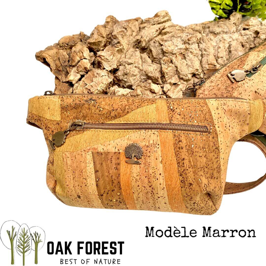 sac banane en liege - sac banane en liège - sac banane homme vegan liege - sac banane femme vegan liège portugal - sac banane vegan - sac banane cuir végétal - sac banane artisanale made in france - sac banane made in Portugal - sac banane cuir de liège