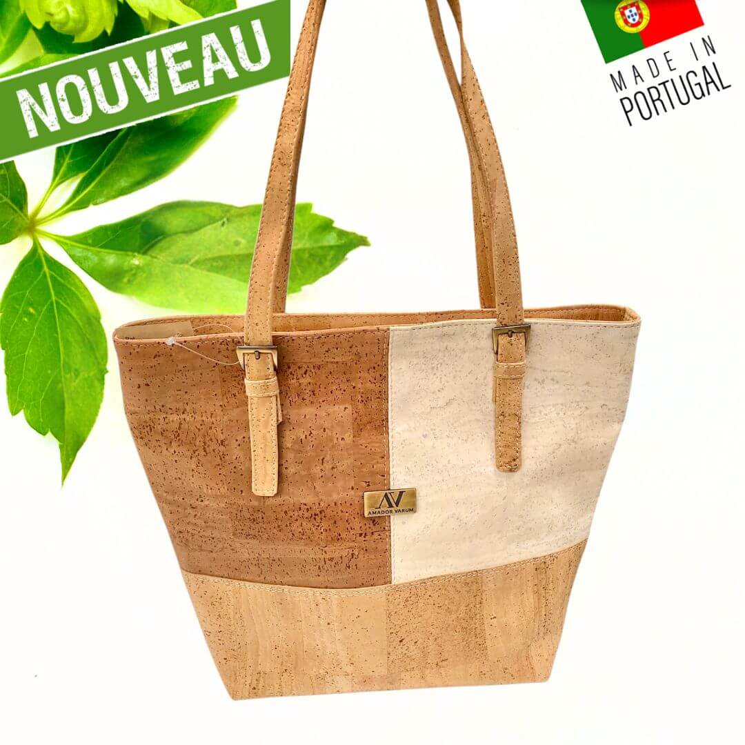 sac en liège portugal - mode durable - sac à main liege design - sac léger - sac matériau renouvelable - alternative cuir vegan - liège durable - liege écologique - sac femme écologique - sac femme naturel - sac en liège - sac en bois écologique - sac durable femme moderne - sac porté épaule