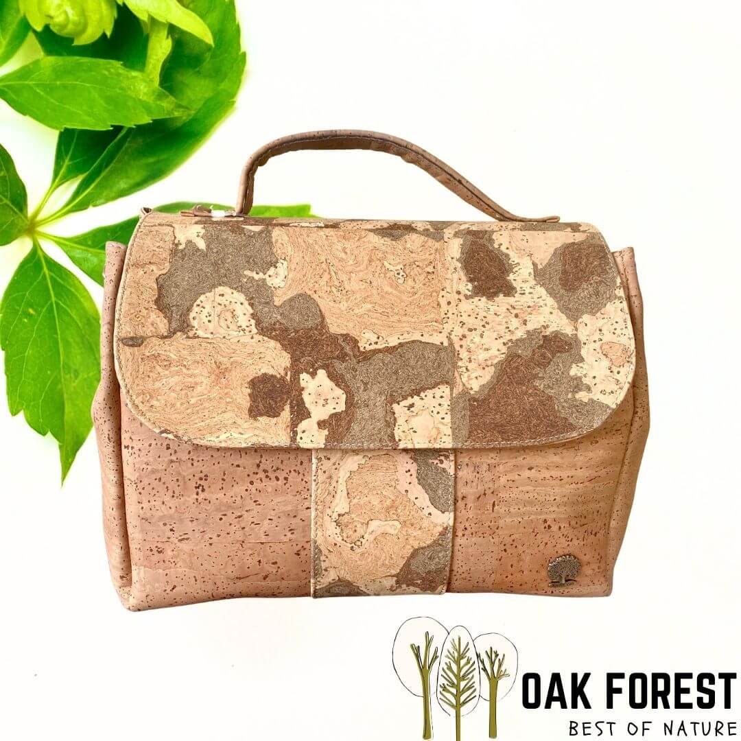 sac en liege vegan - sac liege portugal - sac liege France - sac liège portugais - sac en liège vegan - sac motif Picasso - sac cuir vegan - sac cuir végétal - sac a main liege - sac femme naturel - sac femme vegan - cruelty free