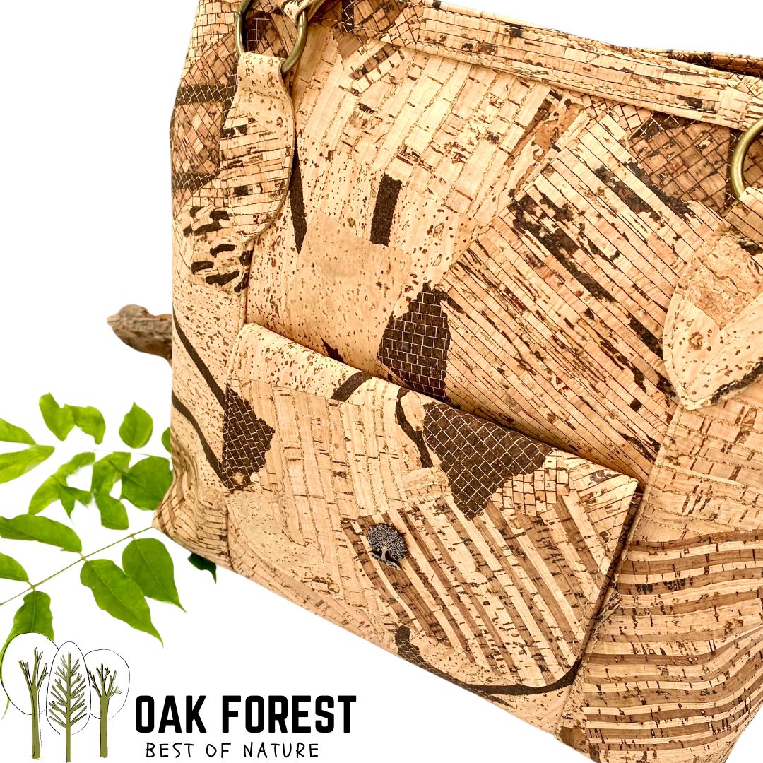 sac en liège portugal - mode durable - sac à main liege design - sac léger - sac matériau renouvelable - alternative cuir vegan - liège durable - liege écologique - sac femme écologique - sac femme naturel - sac en liège - sac en bois écologique - sac durable femme moderne - sac porté épaule