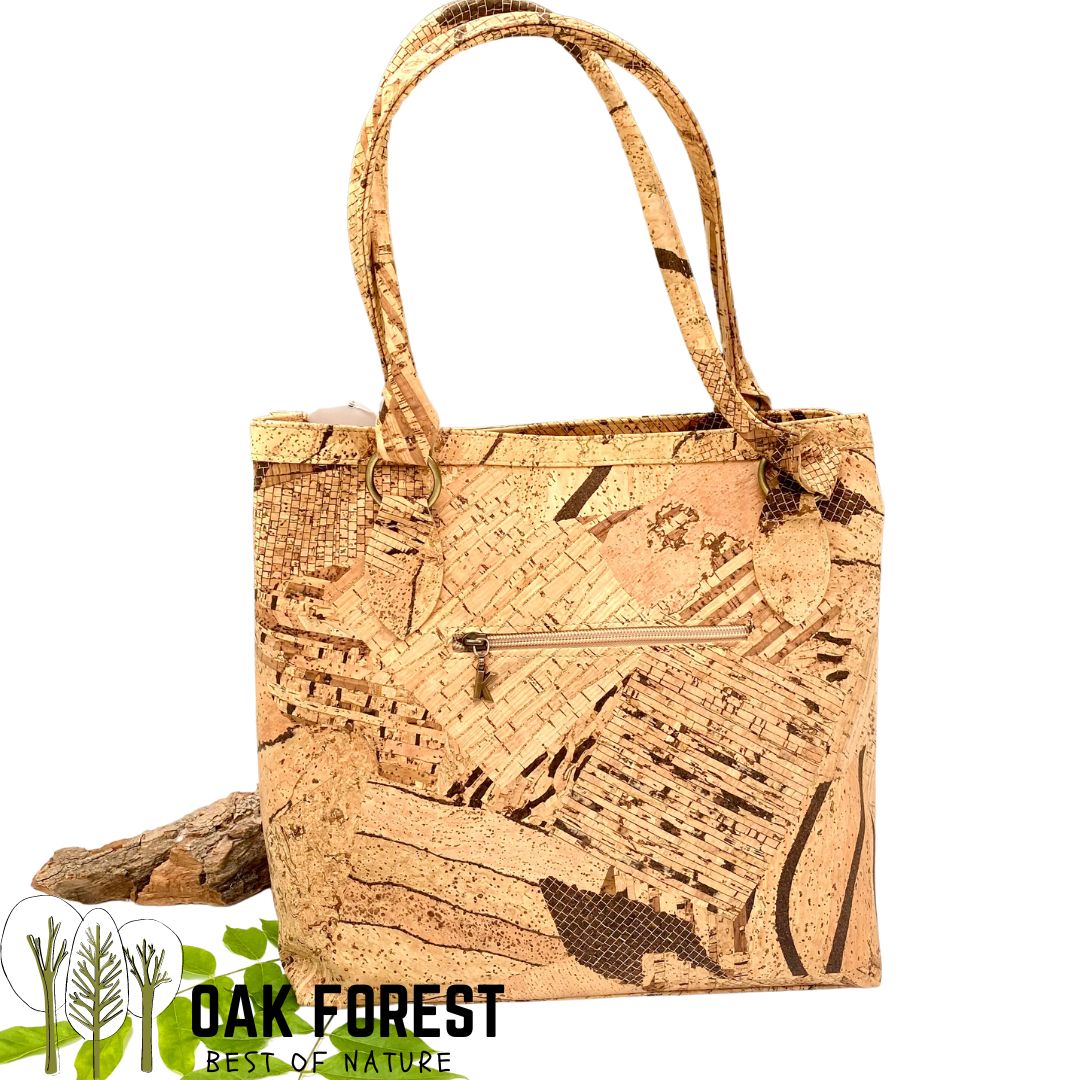 sac en liège portugal - mode durable - sac à main liege design - sac léger - sac matériau renouvelable - alternative cuir vegan - liège durable - liege écologique - sac femme écologique - sac femme naturel - sac en liège - sac en bois écologique - sac durable femme moderne - sac porté épaule
