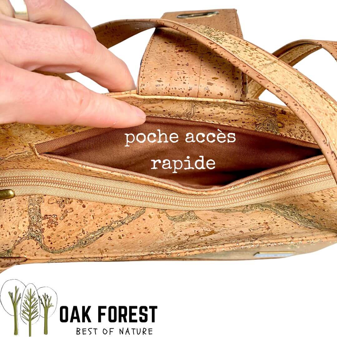 sac en liège portugal - mode durable - sac à main liege design - sac léger - sac matériau renouvelable - alternative cuir vegan - liège durable - liege écologique - sac femme écologique - sac femme naturel - sac en liège - sac en bois écologique - sac durable femme moderne - sac porté épaule
