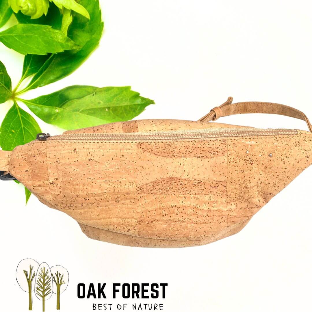 sac banane en liege - sac banane en liège - sac banane homme vegan liege - sac banane femme vegan liège portugal - sac banane vegan - sac banane cuir végétal - sac banane artisanale made in france - sac banane made in Portugal - sac banane cuir de liège