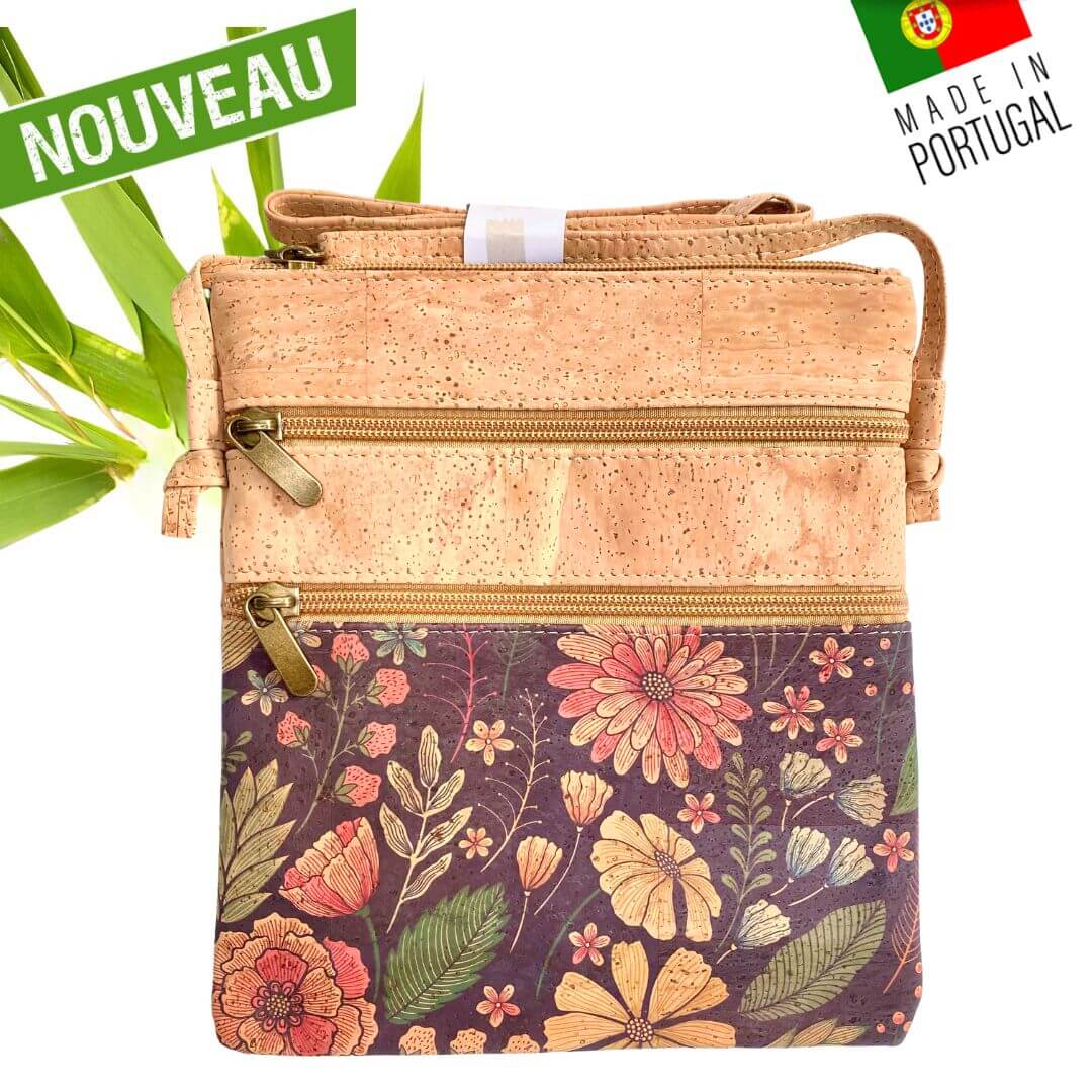 sac en liège - sac en liege - sac bandoulière en liège - sac bandouliere en liege - sac à main liège - sac bandoulière femme - sac origami - sac original - sac vegan - sac cuir végétal - sac bandoulière pas cher - sac bandoulière petit prix- sac naturel - petit sac fille - sac pratique - sac géométrique-sac à main en liège portugal