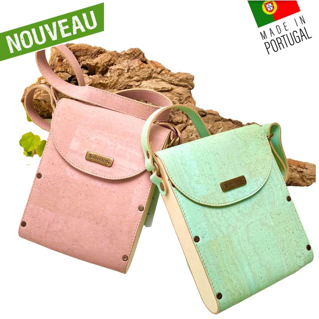 sac en liège - sac en liege - sac bandoulière en liège - sac bandouliere en liege - sac à main liège - sac bandoulière femme - sac origami - sac original - sac vegan - sac cuir végétal - sac bandoulière pas cher - sac bandoulière petit prix- sac naturel - petit sac fille - sac pratique - sac géométrique-sac à main en liège portugal - sac pastel femme - sac en bois femme vegan