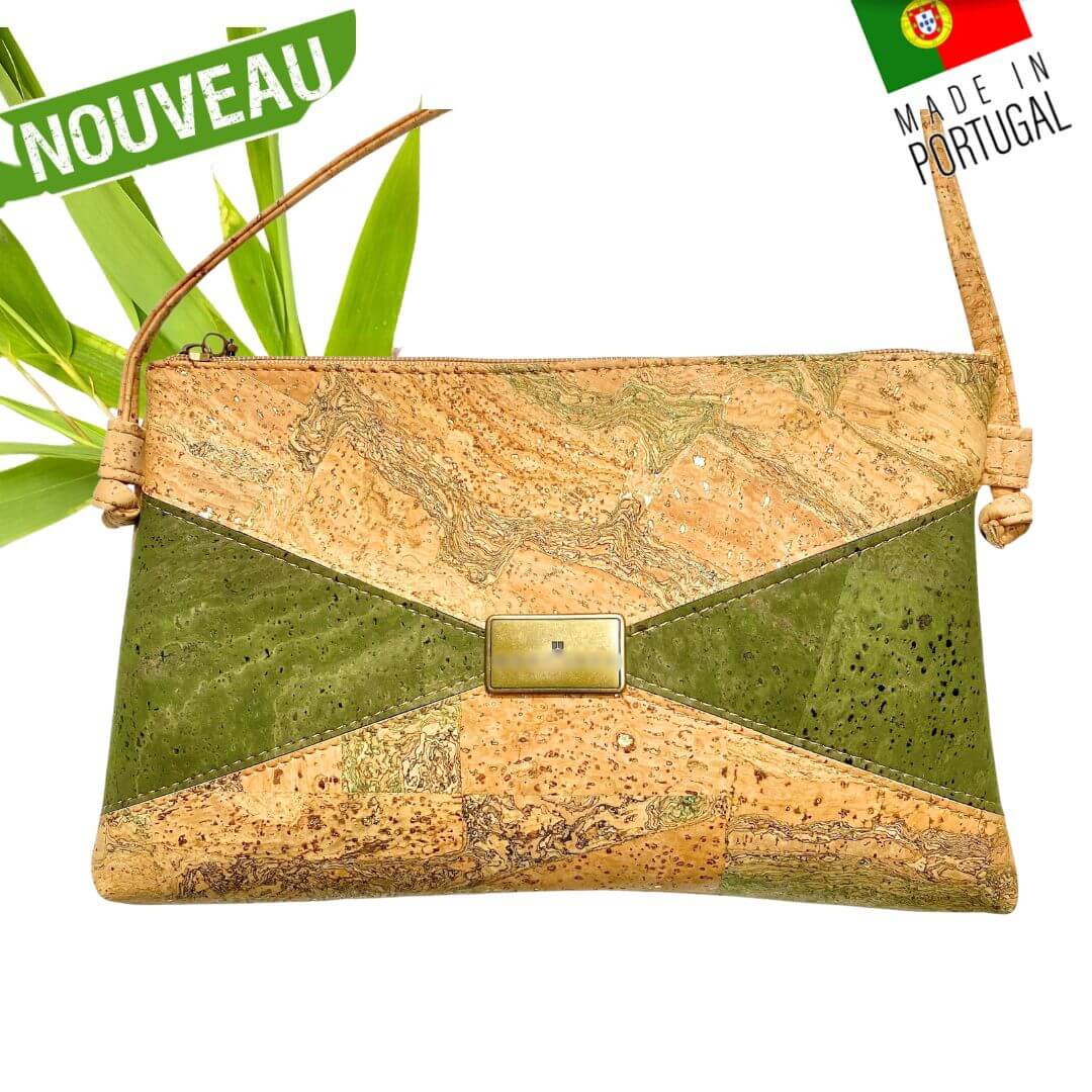 sac en liège - sac en liege - sac bandoulière en liège - sac bandouliere en liege - sac à main liège - sac bandoulière femme - sac origami - sac original - sac vegan - sac cuir végétal - sac bandoulière pas cher - sac bandoulière petit prix- sac naturel - petit sac fille - sac pratique - sac géométrique-sac à main en liège portugal