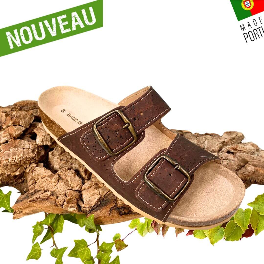claquette vegan liege - claquettes vegan femme - claquettes vegan homme - tong vegan homme - tong vegan femme - tongs made in France - tongs made in Portugal - Tongs cuir végétal - tong en liège - tongs mixtes en liège - tong mixte - sandales en liège - sandales femme liege - Birkenstock liege - Birkenstocks liege - Birkenstock femme liège - montado - Birkenstock homme - sandales homme été - tongs homme vegan