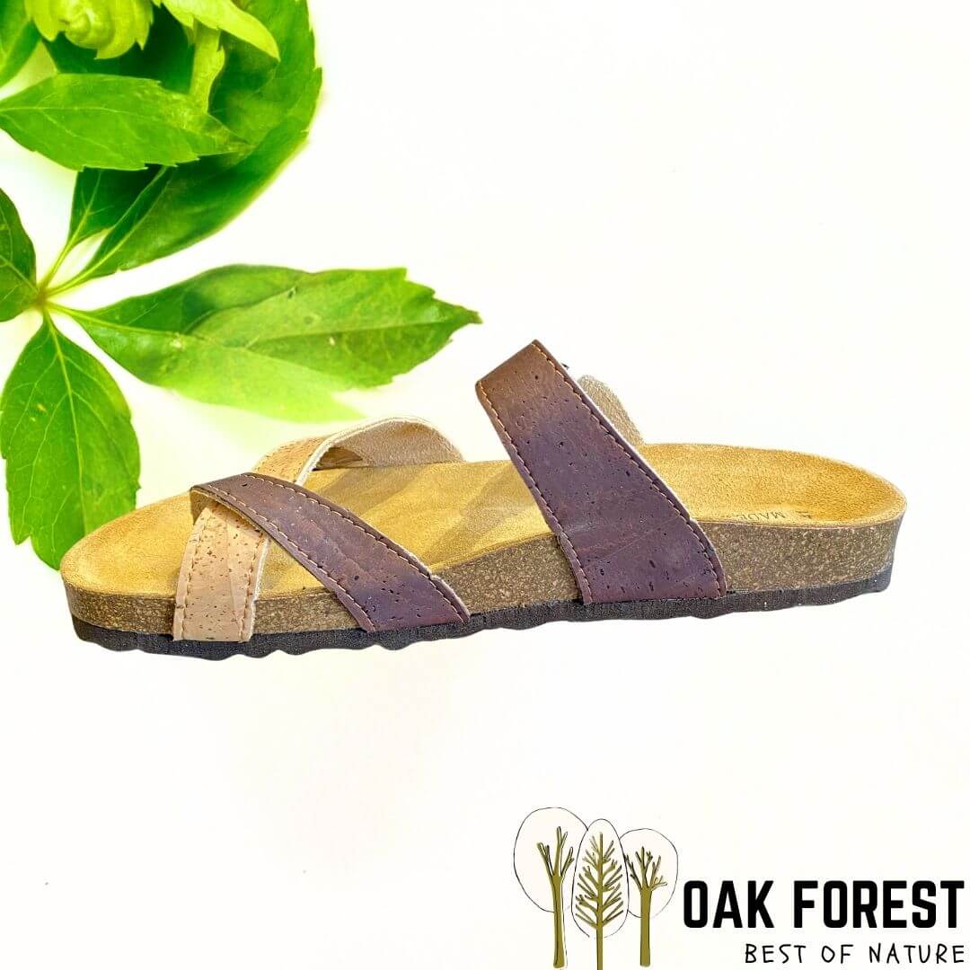 birkenstock - Texture de la croûte de cuir en contact direct avec le pied pour une régulation de la transpiration