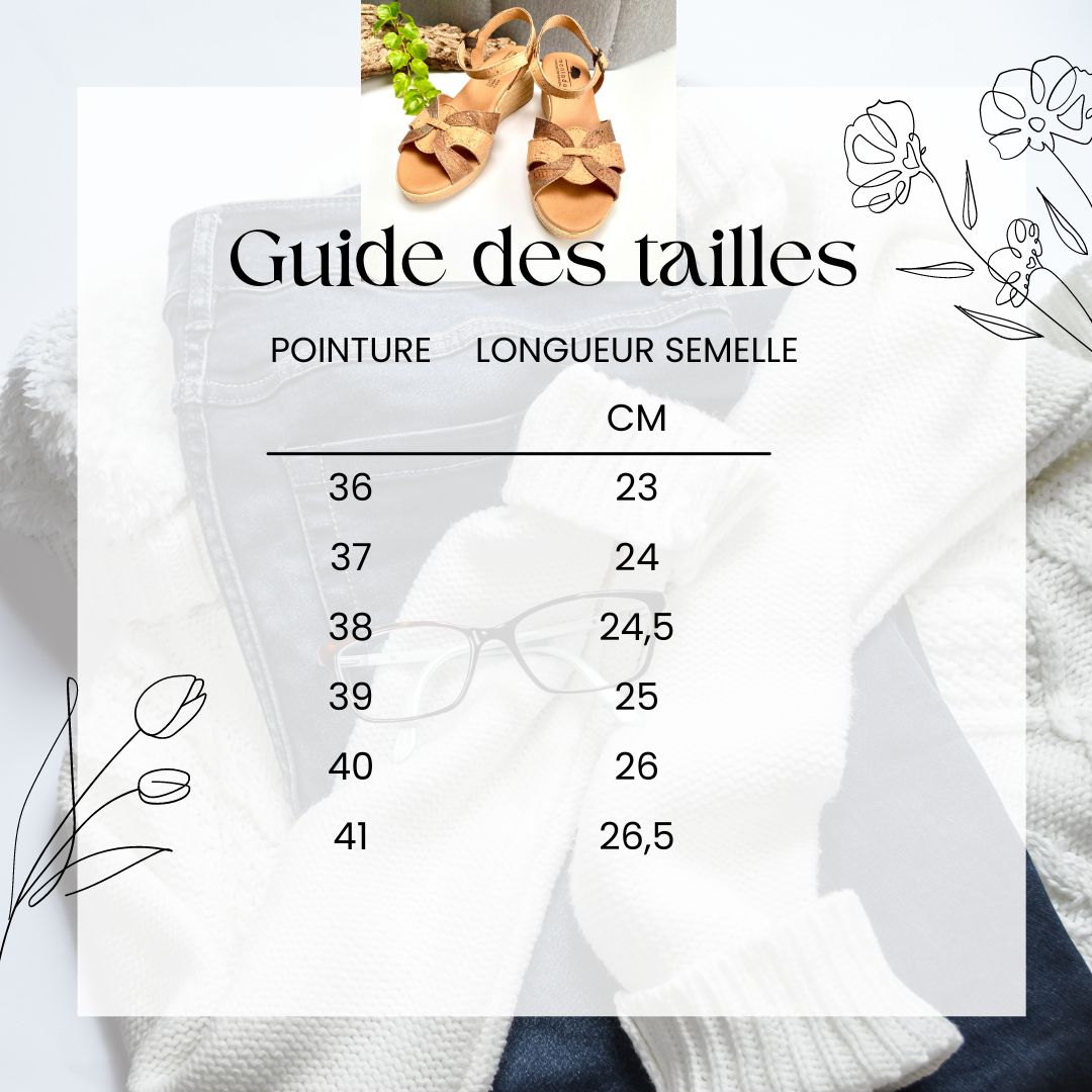 Damen-Kork-Sandalen „Magdalena“ – Damen-Kork-Sandalen