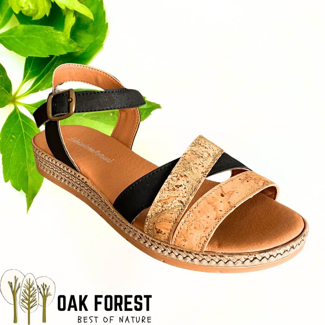 claquette vegan liege - claquette vegan femme - claquettes vegan femme - sandale vegan femme - sandales vegan femme - sandales made in France - sandales made in Portugal - Sandales cuir végétal - sandale en liège - sandales en liège - montado - sandales montado - chaussure montado - montado portugal