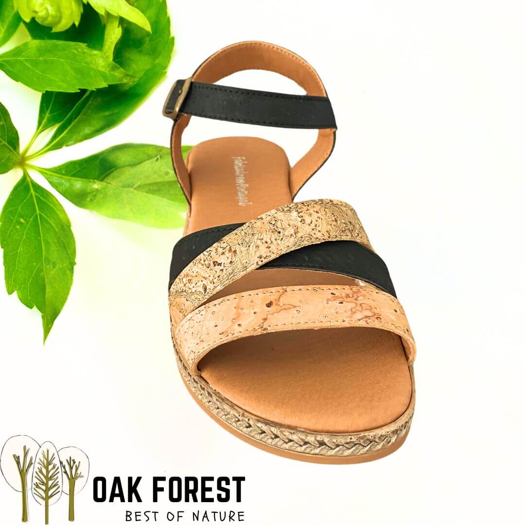 claquette vegan liege - claquette vegan femme - claquettes vegan femme - sandale vegan femme - sandales vegan femme - sandales made in France - sandales made in Portugal - Sandales cuir végétal - sandale en liège - sandales en liège - montado - sandales montado - chaussure montado - montado portugal