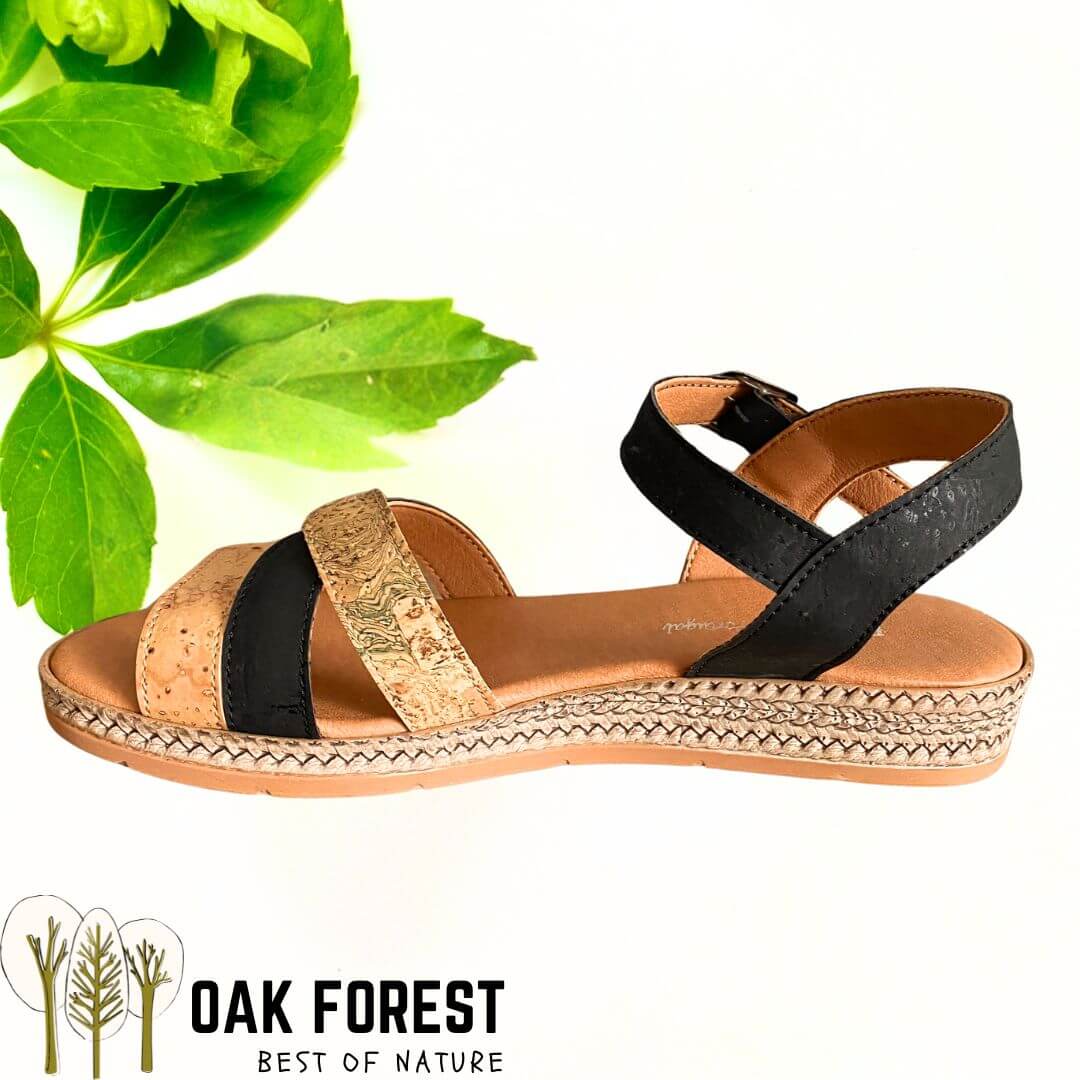 claquette vegan liege - claquette vegan femme - claquettes vegan femme - sandale vegan femme - sandales vegan femme - sandales made in France - sandales made in Portugal - Sandales cuir végétal - sandale en liège - sandales en liège - montado - sandales montado - chaussure montado - montado portugal