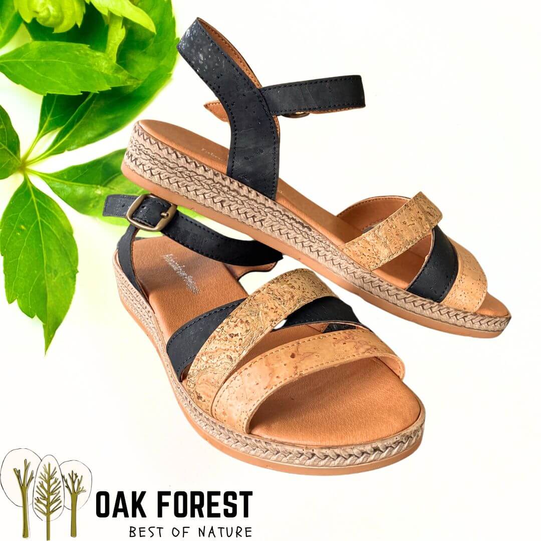 claquette vegan liege - claquette vegan femme - claquettes vegan femme - sandale vegan femme - sandales vegan femme - sandales made in France - sandales made in Portugal - Sandales cuir végétal - sandale en liège - sandales en liège - montado - sandales montado - chaussure montado - montado portugal