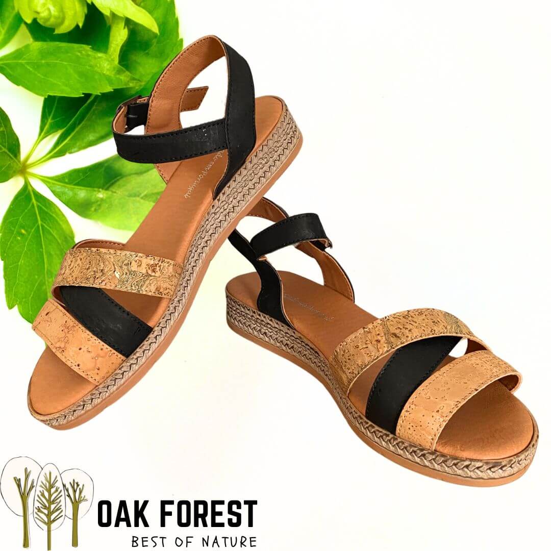 claquette vegan liege - claquette vegan femme - claquettes vegan femme - sandale vegan femme - sandales vegan femme - sandales made in France - sandales made in Portugal - Sandales cuir végétal - sandale en liège - sandales en liège - montado - sandales montado - chaussure montado - montado portugal