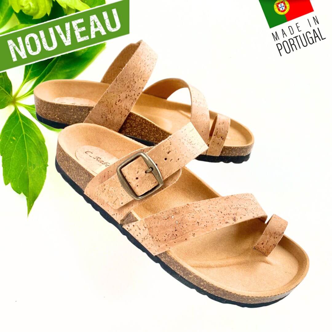 claquette vegan liege - claquettes vegan femme - claquettes vegan homme - tong vegan homme - tong vegan femme - tongs made in France - tongs made in Portugal - Tongs cuir végétal - tong en liège - tongs mixtes en liège - tong mixte - sandales en liège - sandales femme liege - Birkenstock liege - Birkenstocks liege - Birkenstock femme liège - montado - Birkenstock homme - sandales homme été - tongs homme vegan