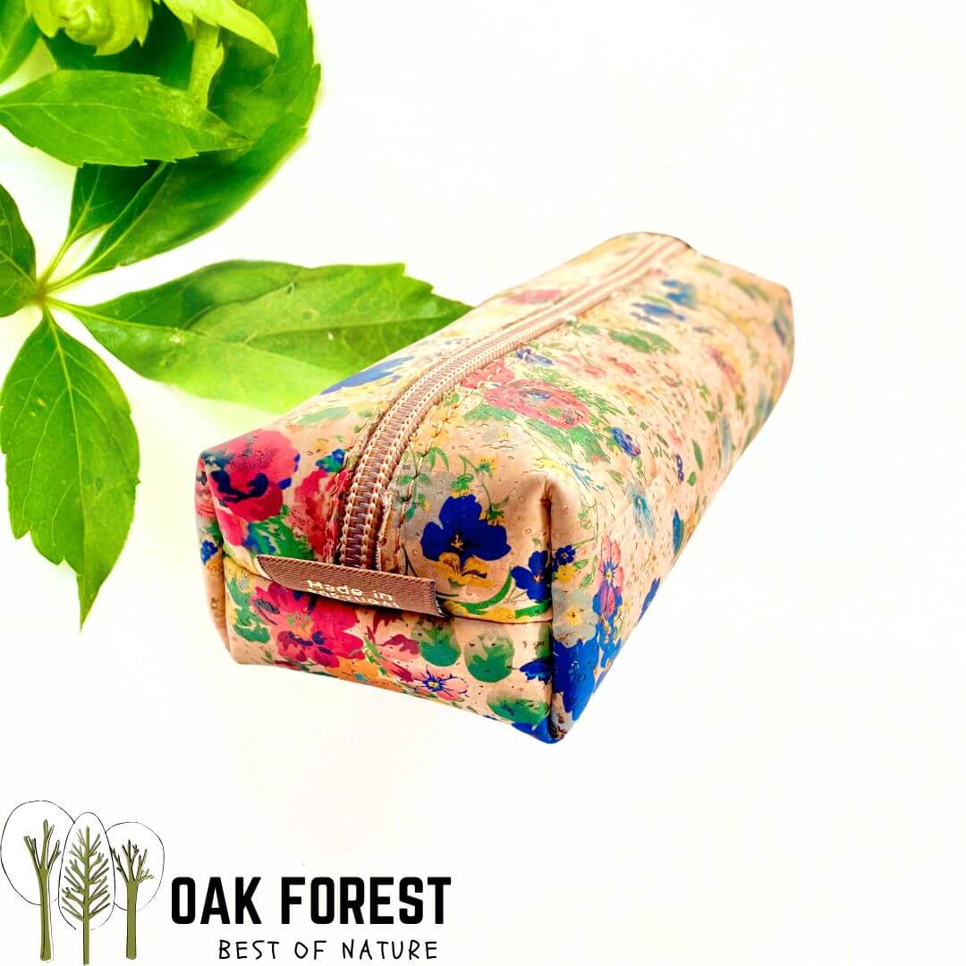 trousse en liège - trousse en liege - pochette en liège - pochette en liege - trousse école - trousse vegan école - trousse enfant vegan - trousse écolier vegan liege - trousse écolier cuir végétal - trousse écolier liege naturel