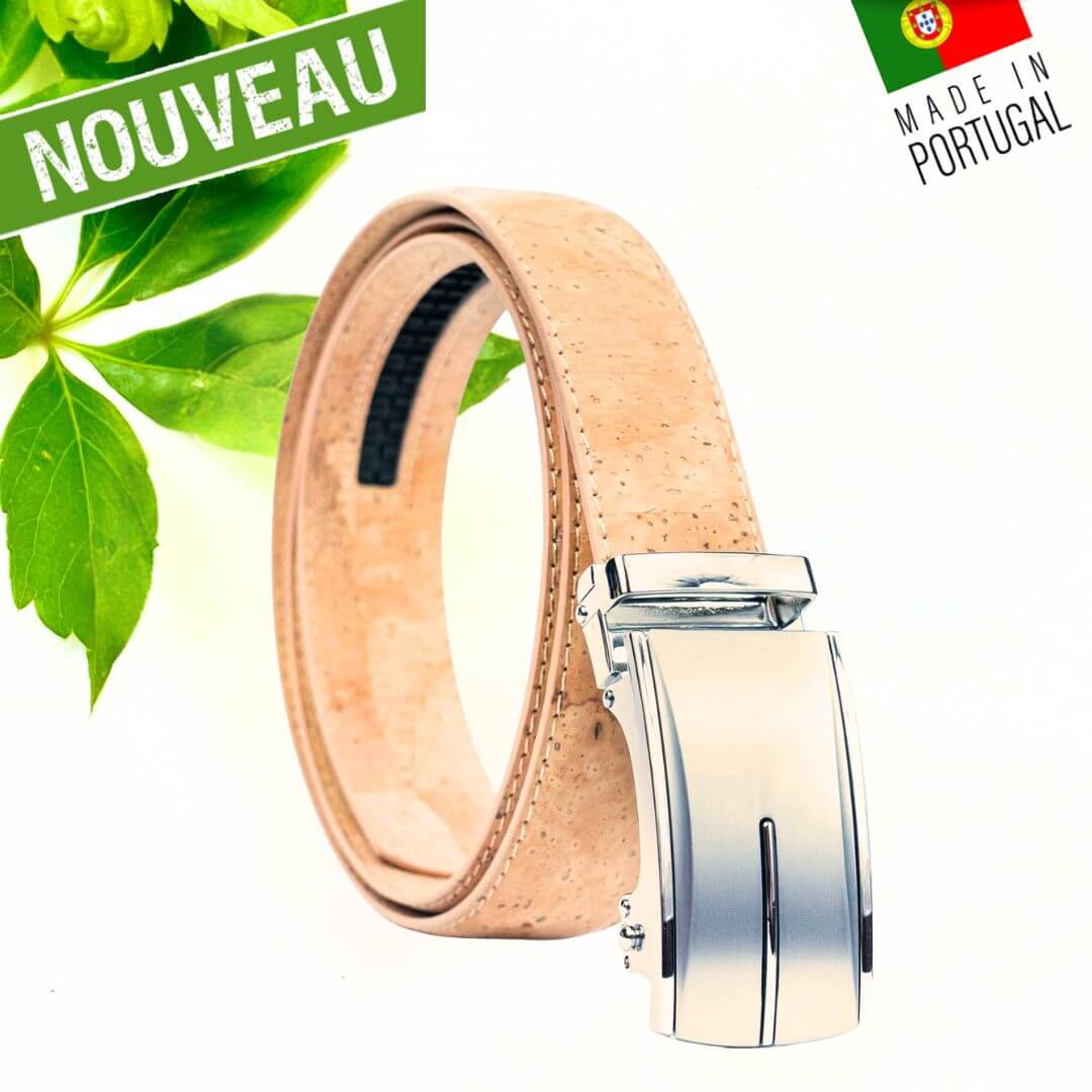 ceinture homme made in france - ceinture liege rouge - ceinture homme cuir végétal - ceinture liège made in portugal - ceinture vegan en liège - ceinture homme pas cher - ceinture artisanale en liege - ceinture fait main femme - ceinture colorée femme - ceinture légère en liège - ceinture sans trou vegan - ceinture sans trou liege