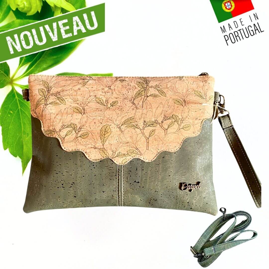 sac en liège - sac en liege - sac bandoulière en liège - sac bandouliere en liege - sac à main liège - sac bandoulière femme - sac origami - sac original - sac vegan - sac cuir végétal - sac bandoulière pas cher - sac bandoulière petit prix- sac naturel - petit sac fille - sac pratique - sac géométrique-sac à main en liège portugal