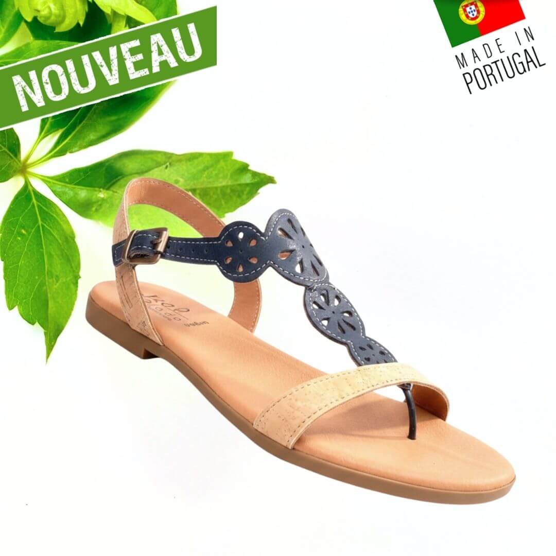claquette vegan liege - claquette vegan femme - claquettes vegan femme - sandale vegan femme - sandales vegan femme - sandales made in France - sandales made in Portugal - Sandales cuir végétal - sandale en liège - sandales en liège - montado - sandales montado - chaussure montado - montado portugal