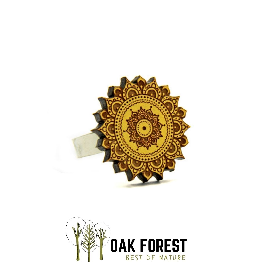 bijou vegan - bague liege portugal - bague vean en liege- bijoux en liège - bague végétal - bague fantaisie pas cher - bague femme vegan - bague en bois de liège - bague mandala - bague ethnique femme - bague spirituelle